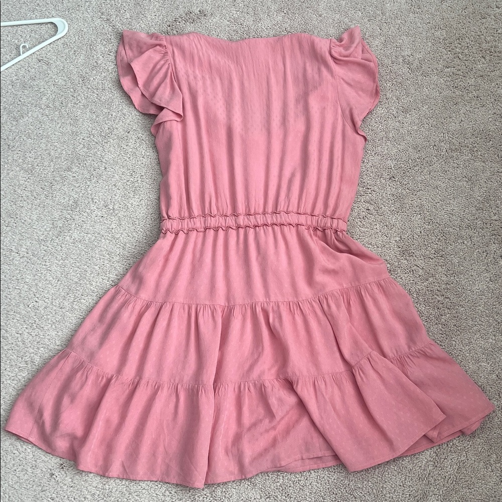 Paige Pink Ruffle Dress - Picture 3 of 3